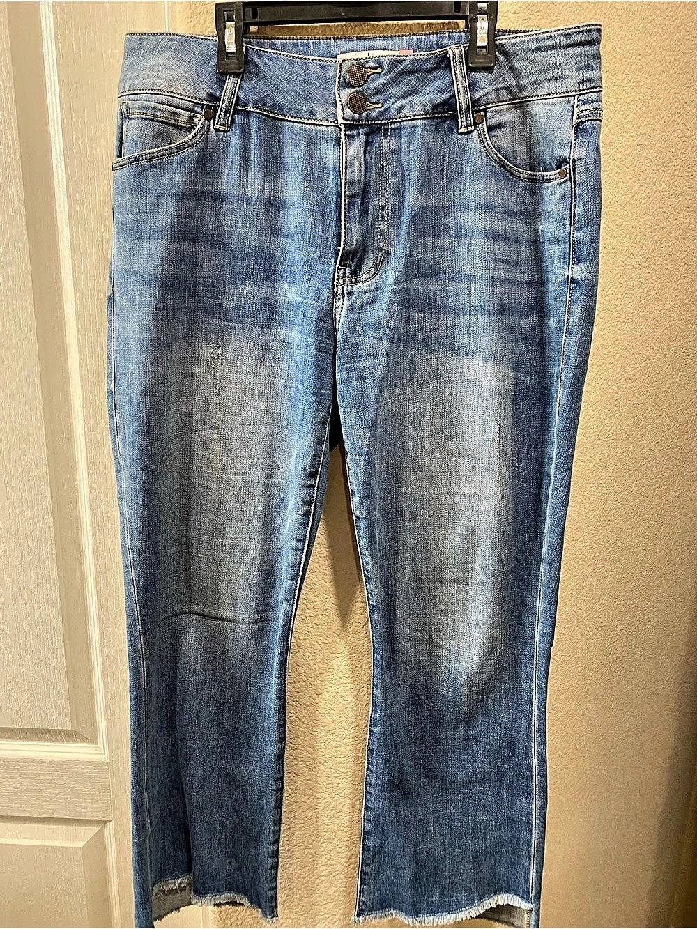 CAbi Jeans Women's Bootcut Blue Waist 12